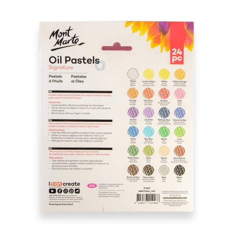 Creioane Oil Pastel Mont Marte 24/set [3]