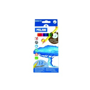 Rechizite Școlare - Creion color 12 acuarela milan 0742312