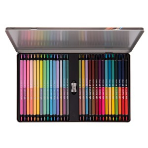 Rechizite Școlare - Creion color 30 bicolore cutie metalica daco cc430