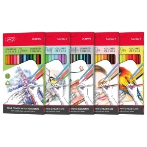 Rechizite Școlare - Creion color 5x12 color me daco cc360