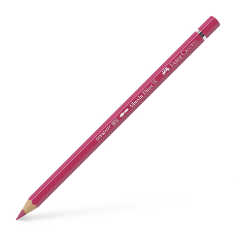 Rechizite Școlare - Creion colorat acuarela roze carmin 124 a. durer faber-castell