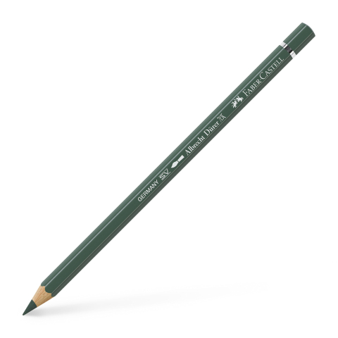 Rechizite Școlare - Creion colorat acuarela verde ienupar 165 a. durer faber-castell