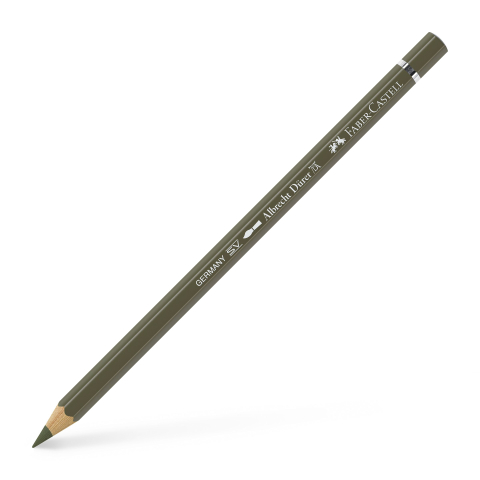 Rechizite Școlare - Creion colorat acuarela verde-oliv galbui 173 a. durer faber-cas