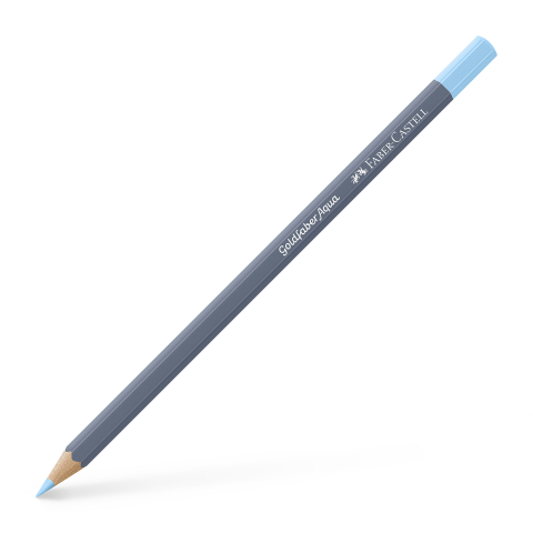 Rechizite Școlare - Creion colorat aquarelle albastru phtalo pastel 445 goldfaber faber-castell
