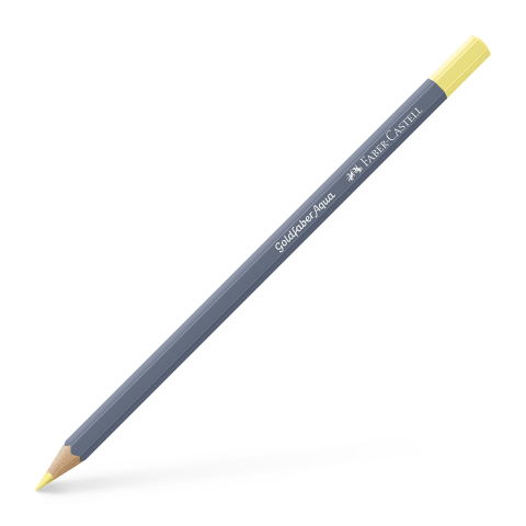 Rechizite Școlare - Creion colorat aquarelle galben crom pastel 406 goldfaber faber-castell