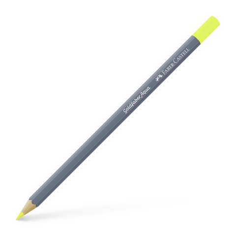 Rechizite Școlare - Creion colorat aquarelle galben deschis 104 goldfaber faber-cast