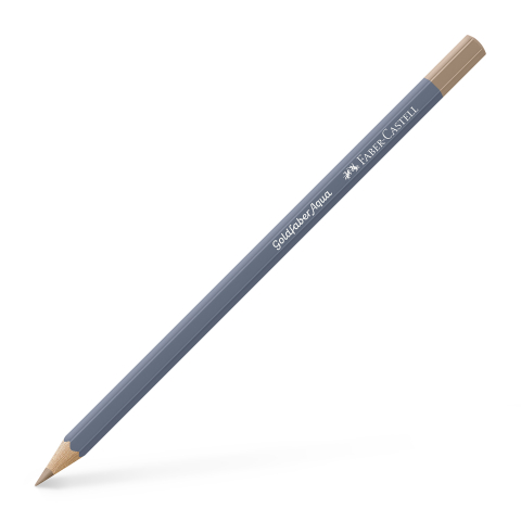 Rechizite Școlare - Creion colorat aquarelle maro umbra pastel 480 goldfaber faber-castell