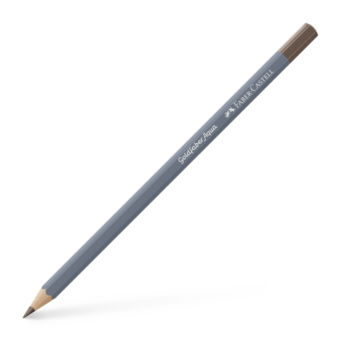 Rechizite Școlare - Creion colorat aquarelle maro van dyck 176 goldfaber faber-caste