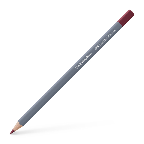 Rechizite Școlare - Creion colorat aquarelle rosu indian 192 goldfaber faber-castell