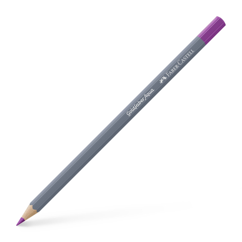Rechizite Școlare - Creion colorat aquarelle roz purpuriu mediu 125 goldfaber faber-