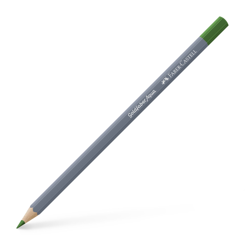 Rechizite Școlare - Creion colorat aquarelle verde iarba166 goldfaber faber-castell