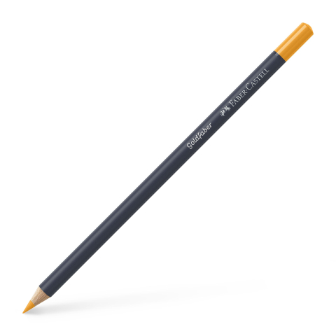 Rechizite Școlare - Creion colorat galben crom inchis 109 goldfaber faber-castell