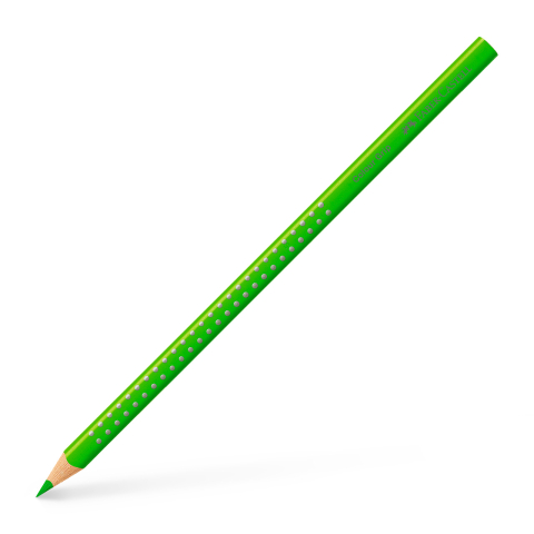 Rechizite Școlare - Creion colorat grip 2001 verde iarba faber-castell