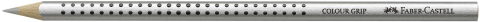 Creion colorat grip argintiu faber-castell [1]
