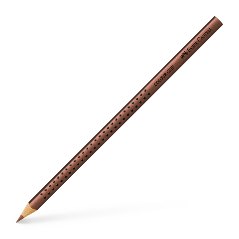 Rechizite Școlare - Creion colorat grip cupru faber-castell