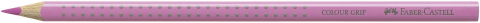 Creion colorat grip magenta deschis faber-castell [1]