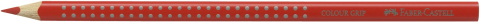 Creion colorat grip rosu intens faber-castell [1]