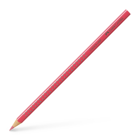 Rechizite Școlare - Creion colorat grip roz inchis faber-castell