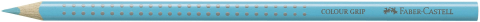 Creion colorat grip turcoaz cobalt deschis faber-castell [1]