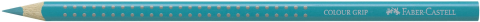 Creion colorat grip verde cobalt faber-castell [1]
