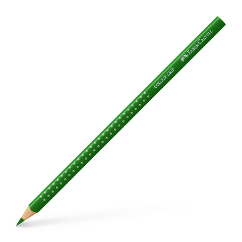 Rechizite Școlare - Creion colorat grip verde faber-castell