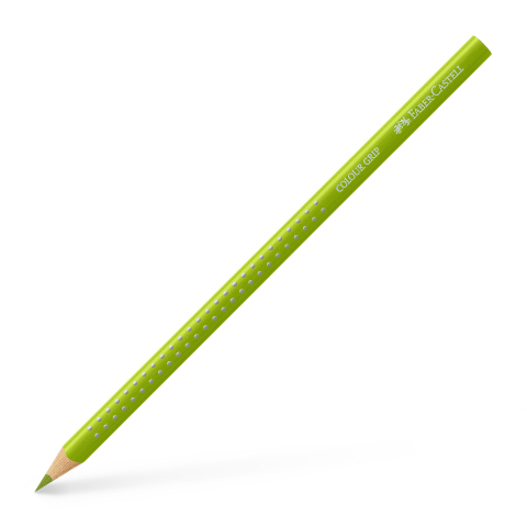 Rechizite Școlare - Creion colorat grip verde mai faber-castell