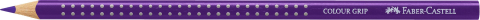 Creion colorat grip violet purpuriu faber-castell [1]