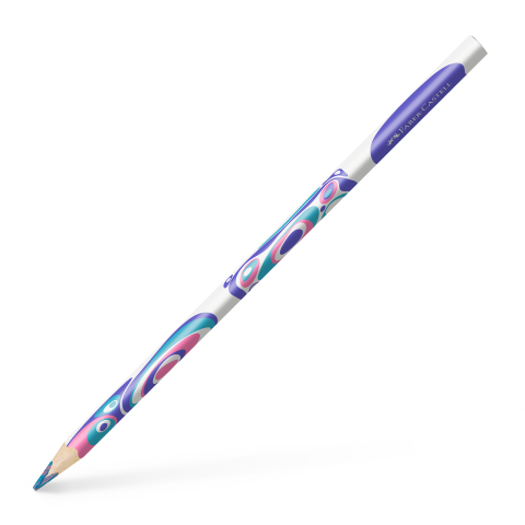 Rechizite Școlare - Creion colorat multicolor turcoaz-roz-lila faber-castell