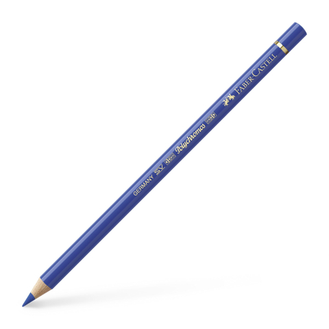Rechizite Școlare - Creion colorat polychromos albastru cobalt faber-castell
