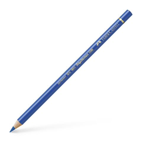 Rechizite Școlare - Creion colorat polychromos albastru cobalt-verzui faber-castell