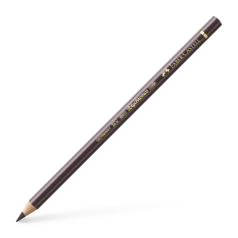 Rechizite Școlare - Creion colorat polychromos maro nuca faber-castell