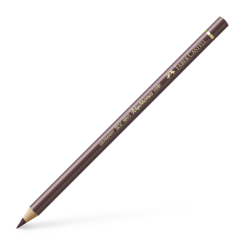Rechizite Școlare - Creion colorat polychromos maro van dyck faber-castell