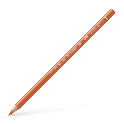 Rechizite Școlare - Creion colorat polychromos oranj faber-castell
