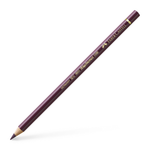 Rechizite Școlare - Creion colorat polychromos rosu-violet faber-castell
