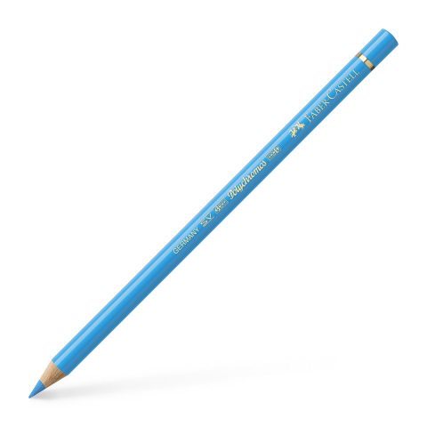 Rechizite Școlare - Creion colorat polychromos turcoaz albastrui faber-castell