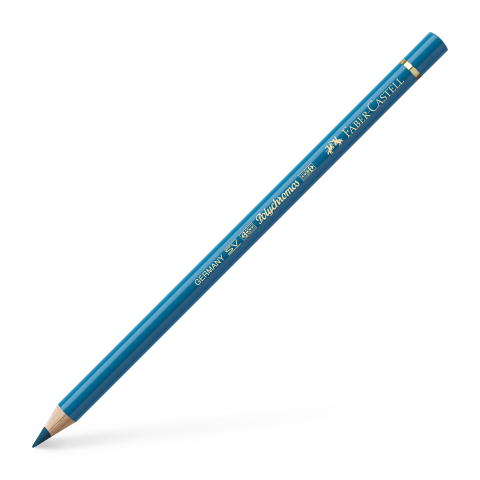 Rechizite Școlare - Creion colorat polychromos turcoaz cobalt faber-castell