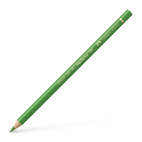 Rechizite Școlare - Creion colorat polychromos verde frunza faber-castell
