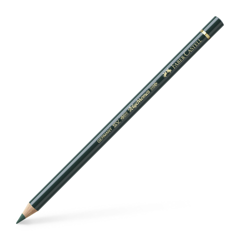 Rechizite Școlare - Creion colorat polychromos verde pin faber-castell