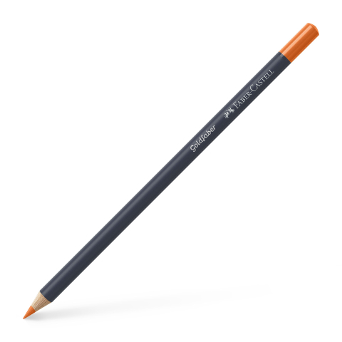 Rechizite Școlare - Creion colorat portocaliu cadmium inchis 115 goldfaber faber-cas