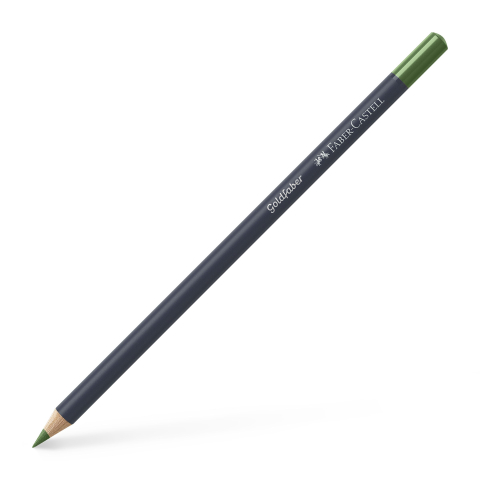 Rechizite Școlare - Creion colorat verde oliv 167 goldfaber faber-castell