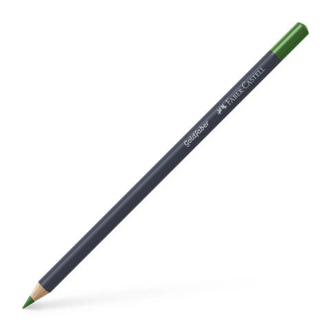 Rechizite Școlare - Creion colorat verde permanent 266 goldfaber faber-castell