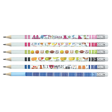 Creion grafic cu radiera, School Creative 4 buc/blister, copii varsta 3 ani+,6 ani+,8 ani+ [1]