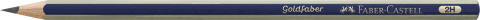 Creion grafit 2h fara guma goldfaber 1221 faber-castell [1]