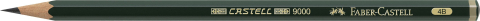 Creion grafit 4b castell 9000 faber-castell [1]