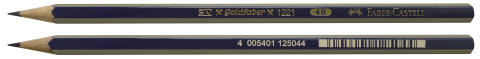 Creion grafit 4b fara guma goldfaber 1221 faber-castell [3]