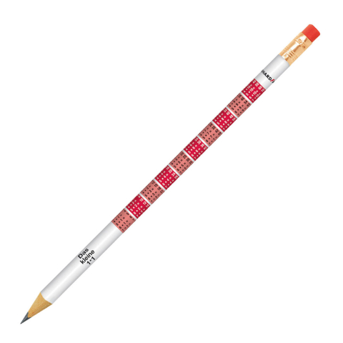 Rechizite Școlare - Creion grafit b cu guma tabla inmultirii eberhard faber
