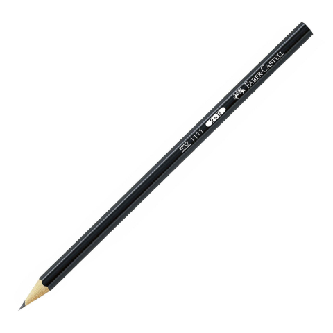 Rechizite Școlare - Creion grafit b fara guma 1111 faber-castell