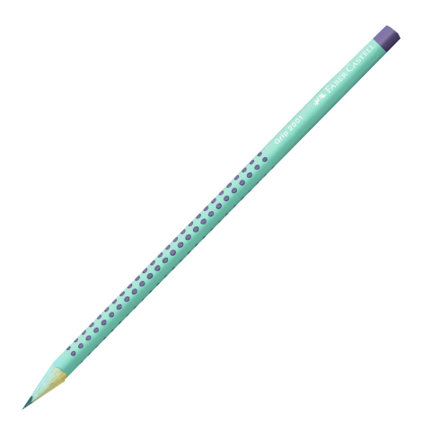 Rechizite Școlare - Creion grafit b grip 2001 flow albastru-turcoaz faber-castell