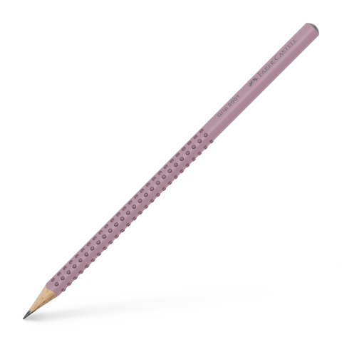 Rechizite Școlare - Creion grafit b grip 2001 rose faber-castell