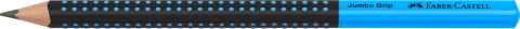 Creion grafit b jumbo grip two tone negru-albastru 2022 faber-castell [2]